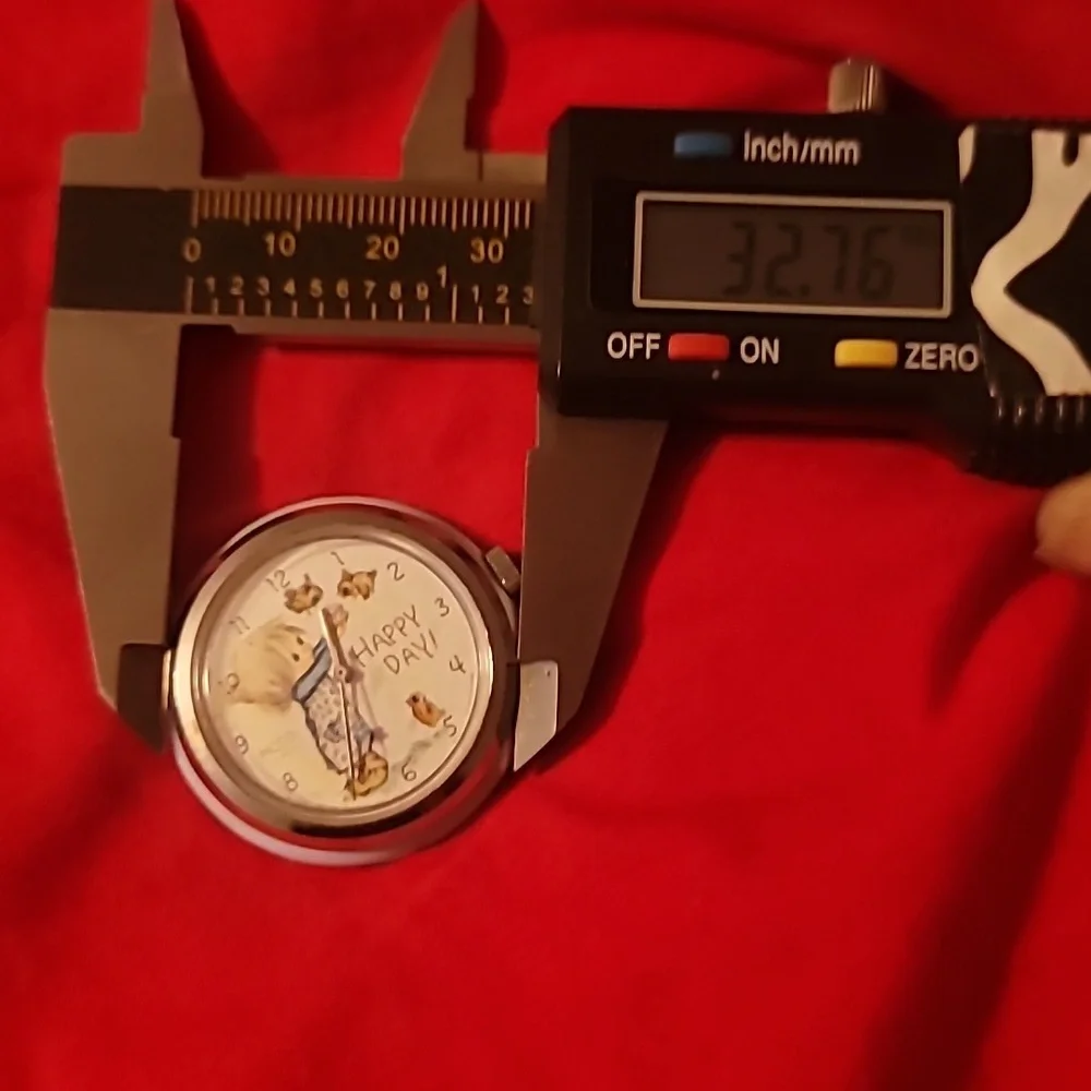 Vintage Holly Hobbie Mechanical Watch 1971 Happy Day Choice‎ Of Band